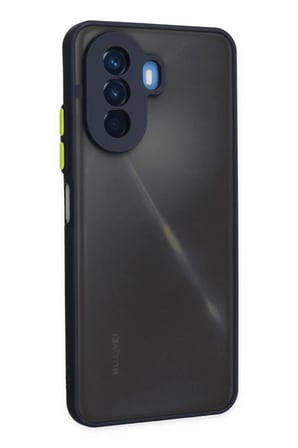 HOBİBAHÇEM Huawei Nova Y70 Uyumlu Kılıf Montreal Silikon Kapak - Lacivert HB006