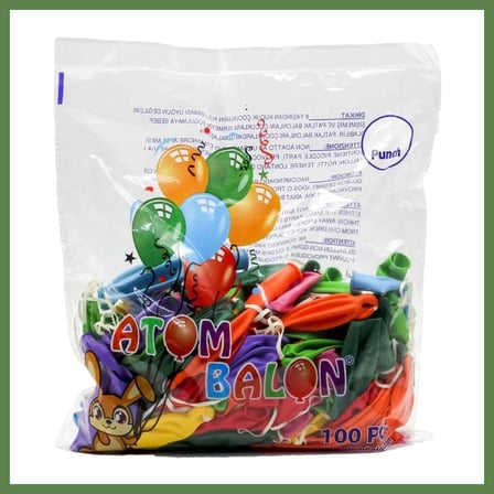 HOBİBAHÇEM Lastikli Balon HB006