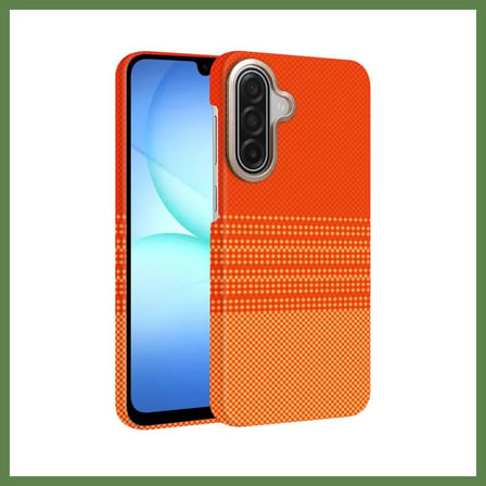 HOBİBAHÇEM Samsung Galaxy A17 5G Uyumlu Vega Magsafe Kapak - Turuncu HB006