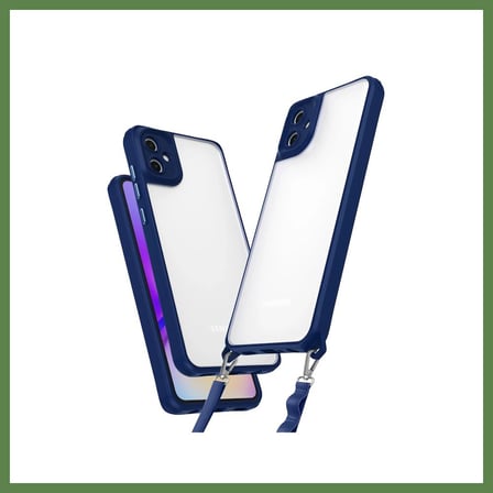 HOBİBAHÇEM Samsung Galaxy A06 Uyumlu Kılıf Penta Silikon Kılıf - Lacivert HB006