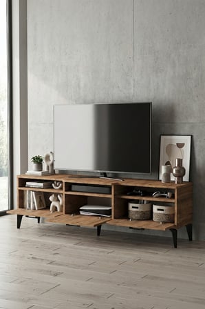 HOBİBAHÇEM Mistral TV Sehpası Çok Renkli 160x40 cm HB006