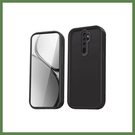 HOBİBAHÇEM Redmi Note 8 Pro Uyumlu Kılıf Viera Silikon - Siyah HB006