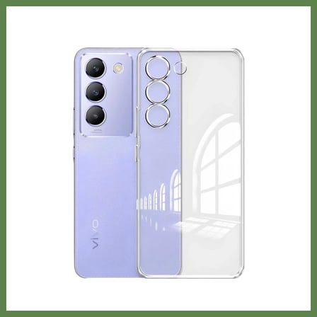 HOBİBAHÇEM Vivo V30 Lite 4G Uyumlu Kılıf Lüx Şeffaf Silikon HB006