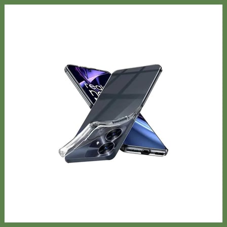 HOBİBAHÇEM Realme Note 60 Uyumlu Kılıf Lüx Şeffaf Silikon HB006