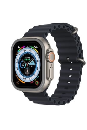 HOBİBAHÇEM Watch Ultra 49mm Uyumlu Alüminyum Kasa Cam Ekran Koruyucu - Gri HB006