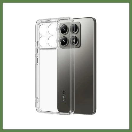 HOBİBAHÇEM Mi 15T Uyumlu Lüx Şeffaf Silikon - Şeffaf HB006