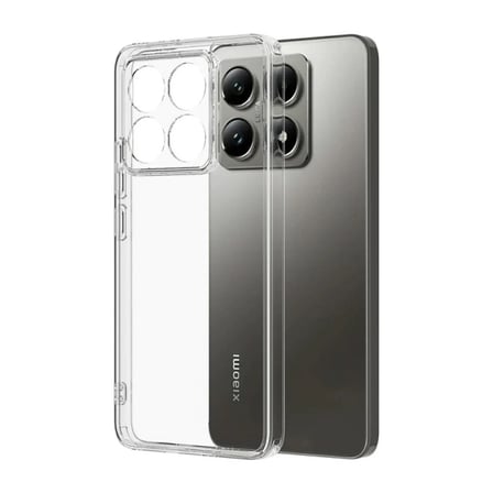 HOBİBAHÇEM Mi 15T Uyumlu Lüx Şeffaf Silikon - Şeffaf HB006
