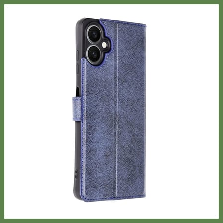 HOBİBAHÇEM Samsung Galaxy A06 Uyumlu Kılıf Trend S Plus Kapaklı Kılıf - Lacivert HB006