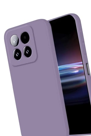 HOBİBAHÇEM Mi 15T Uyumlu First Silikon - Lila HB006
