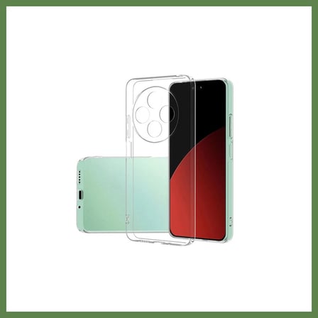 HOBİBAHÇEM Redmi 14C Uyumlu Kılıf Lüx Şeffaf Silikon HB006