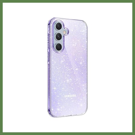 HOBİBAHÇEM Samsung Galaxy A15 4G Uyumlu Kılıf Glow Kapak - Mor HB006