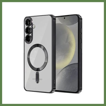 Hobi̇Bahçem Samsung Galaxy S26 Plus Uyumlu Kross Magnetice Kapak - Siyah Hb006