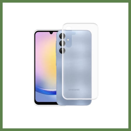 HOBİBAHÇEM Samsung Galaxy A25 5G Uyumlu Kılıf Lüx Şeffaf Silikon HB006