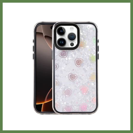 HOBİBAHÇEM iPhone 15 Pro Max Uyumlu Lumi Desenli Kapak - Siyah HB006