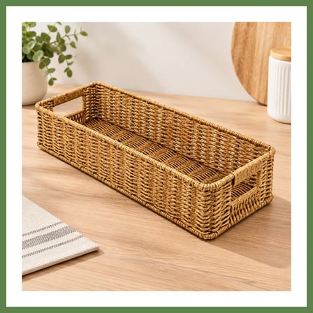 HOBİBAHÇEM Dörtgen Ekmek Sepeti HB006