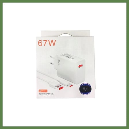 HOBİBAHÇEM 67 W Şarj Başlığı ve Kablo HB006