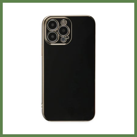HOBİBAHÇEM iPhone 15 Pro Max Uyumlu Kılıf Volet Silikon - Siyah HB006