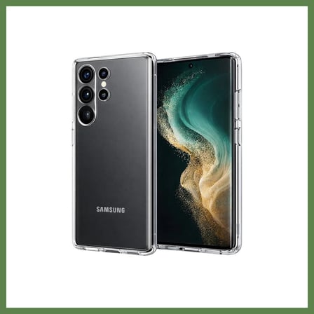 Hobi̇Bahçem Samsung Galaxy S26 Ultra Uyumlu Lüx Şeffaf Silikon - Şeffaf Hb006