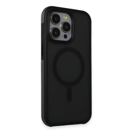 HOBİBAHÇEM Joko iPhone 15 Pro Uyumlu Toras Airbag Magsafe Kapak - Siyah HB006