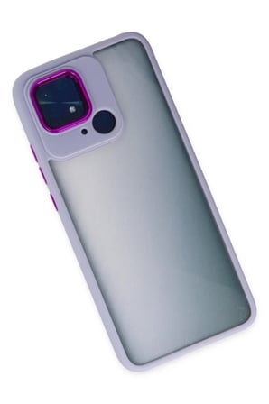 HOBİBAHÇEM Redmi 10C Uyumlu Kılıf Dora Kapak - Lila HB006