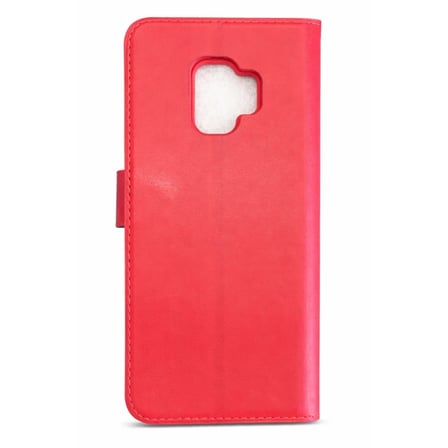 HOBİBAHÇEM Samsung Galaxy S9 Uyumlu Kılıf Trend S Plus Kapaklı Kılıf - Kırmızı HB006
