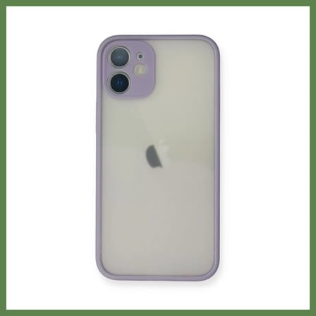 HOBİBAHÇEM iPhone 11 Pro Max Uyumlu Kılıf Montreal Silikon Kapak - Mor HB006