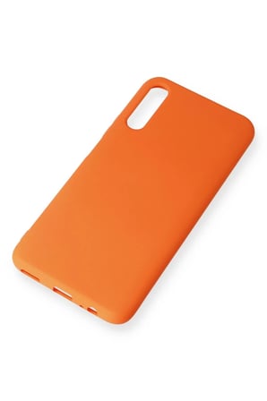 HOBİBAHÇEM Huawei P Smart Pro / Y9S Kılıf Nano içi Kadife Silikon - Turuncu HB006