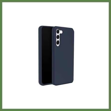 HOBİBAHÇEM Samsung Galaxy S24 Plus Uyumlu Kılıf First Silikon - Lacivert HB006