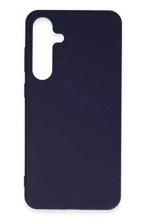 HOBİBAHÇEM Samsung Galaxy S24 Plus Uyumlu Kılıf First Silikon - Lacivert HB006