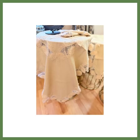 HOBİBAHÇEM Gri Çeyizlik Flowers Model 5 Parça Keten Dantelli Runner Seti Salon Takımı HB006