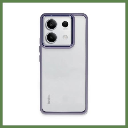 HOBİBAHÇEM Redmi Note 13 Pro 5G Uyumlu Kılıf Power Silikon - Lila HB006