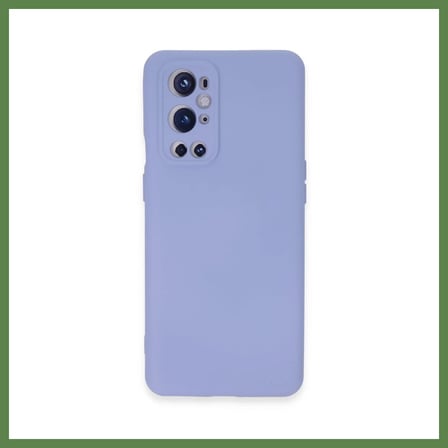 HOBİBAHÇEM One Plus 9 Pro Kılıf Nano içi Kadife Silikon - Mavi HB006