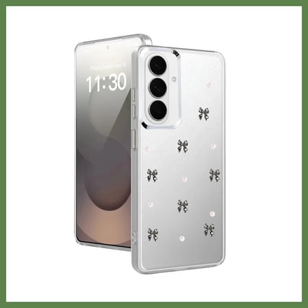 HOBİBAHÇEM Samsung Galaxy S26 Plus Uyumlu Fiyonk Desenli Kapak - Desen 8 HB006