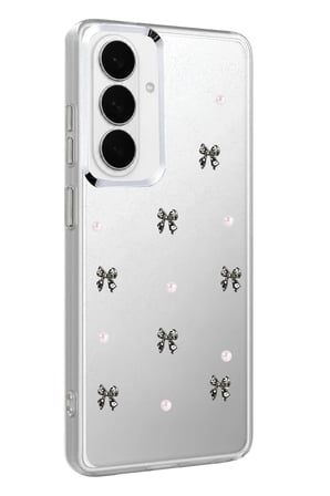 HOBİBAHÇEM Samsung Galaxy S26 Plus Uyumlu Fiyonk Desenli Kapak - Desen 8 HB006