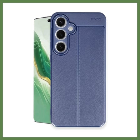 HOBİBAHÇEM Samsung Galaxy S24 FE Uyumlu Kılıf Auto Focus Kapak - Lacivert HB006