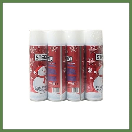 HOBİBAHÇEM 150 ml Cama Yazılabilen Kar Spreyi ( 1 Adet) HB006