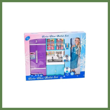 HOBİBAHÇEM 02331/34 Karlar Ülkesi Mutfak Seti 1 Adet HB006