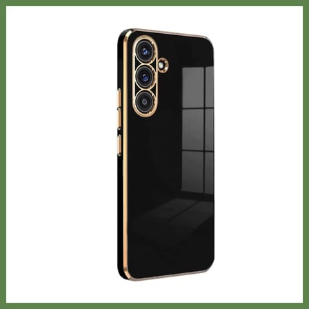 HOBİBAHÇEM Samsung Galaxy S25 Uyumlu Kılıf Volet Silikon - Siyah HB006