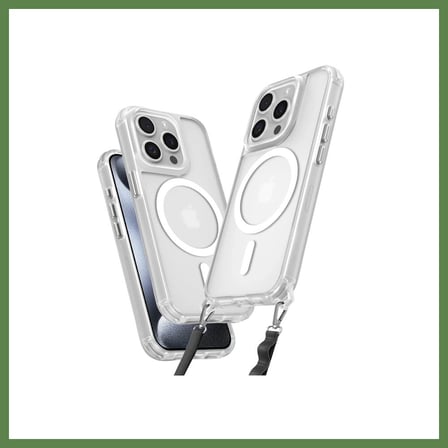 HOBİBAHÇEM iPhone 14 Pro Max Uyumlu Kılıf Enka Magsafe Silikon Kılıf - Şeffaf HB006