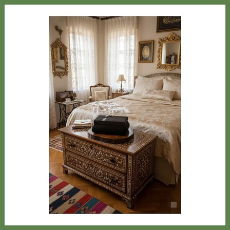 HOBİBAHÇEM Damat Bohça Sandığı - Çeyiz Nişan Bohça Sandık HB006