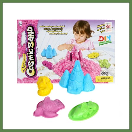 HOBİBAHÇEM Kozmik Oyun Kumu Seti 500 Gr. HB006