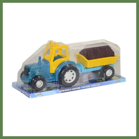 HOBİBAHÇEM CN2037-2039CN Vakumlu Traktör Taşıyıcı 33 cm -Halitcan Oyuncak HB006