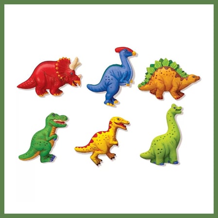 HOBİBAHÇEM Dinozor Kalıp ve Boyama Seti HB006