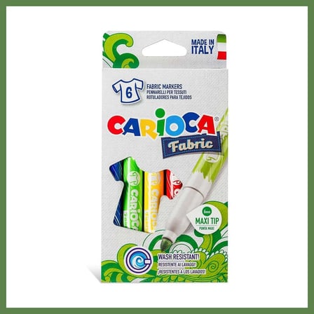 HOBİBAHÇEM Kumaş Keçeli Boya Kalemi Maxi 6'lı HB006