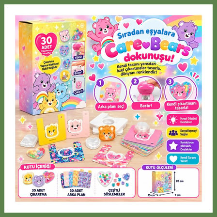 HOBİBAHÇEM 3D Çıkartma Seti Yedek Paketi HB006
