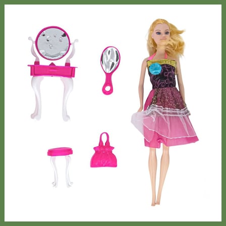 HOBİBAHÇEM Makyaj Masalı Bebek HB006