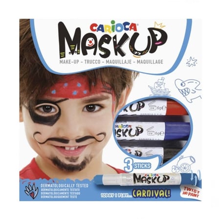 HOBİBAHÇEM Mask Up Yüz Boyası 3 Renk Carnival HB006