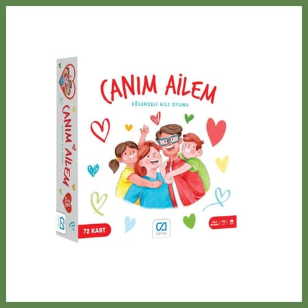 HOBİBAHÇEM CAOYN-6025 Canım Ailem Kutu Oyunu - HB006
