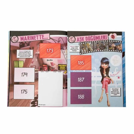 HOBİBAHÇEM Lady Bug ve Super Cat Çıkartma Albümü HB006