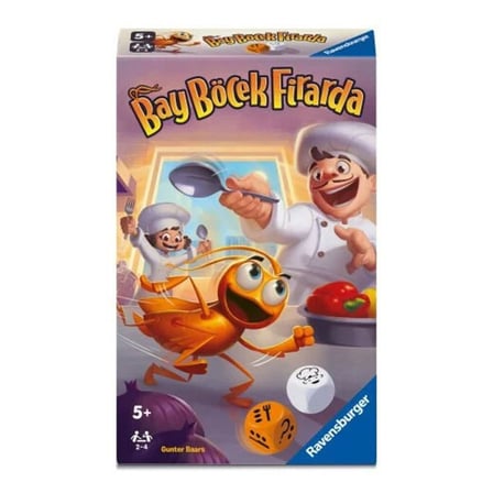 HOBİBAHÇEM 248803 Bay Böcek Firarda - Seyahat Boy Kutu Oyunu HB006